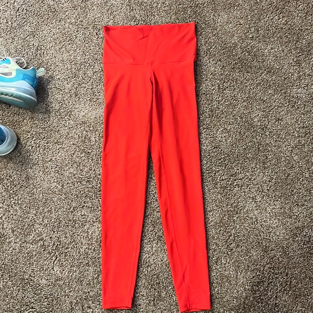 Old navy active orange/red leggings